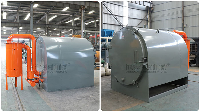 Horizontal Airflow Carbonization Furnace factory details