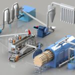 charcoal briquette production line