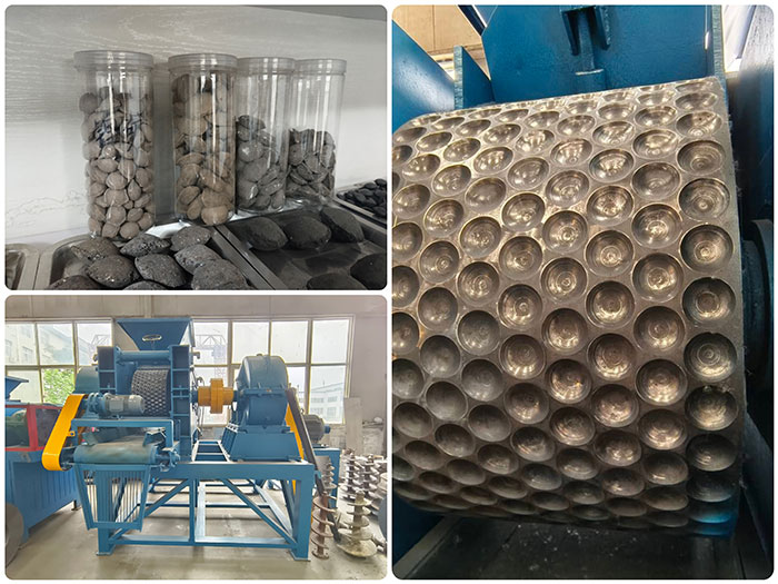 dry powder briquette machine factory details