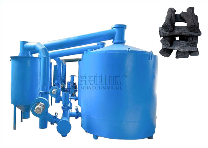 vertical carbonization furnace