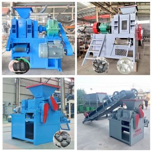BBQ charcoal briquettes making machine details