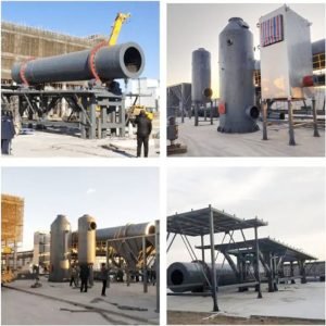 activated carbon rotary kiln projects