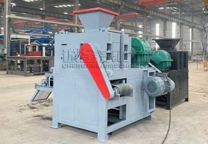charcoal ball press machine in our factory