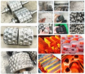 charcoal press machine moulds