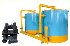 hoisting carbonization furnace