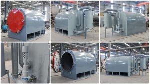 horizontal carbonization furnace details