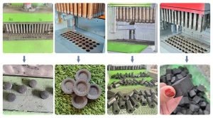 hydrualic press machine models and final products