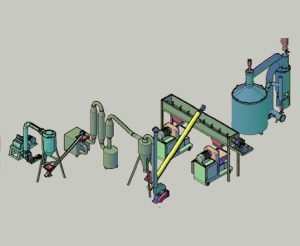 small charcoal making machine