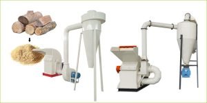 wood chip making machine