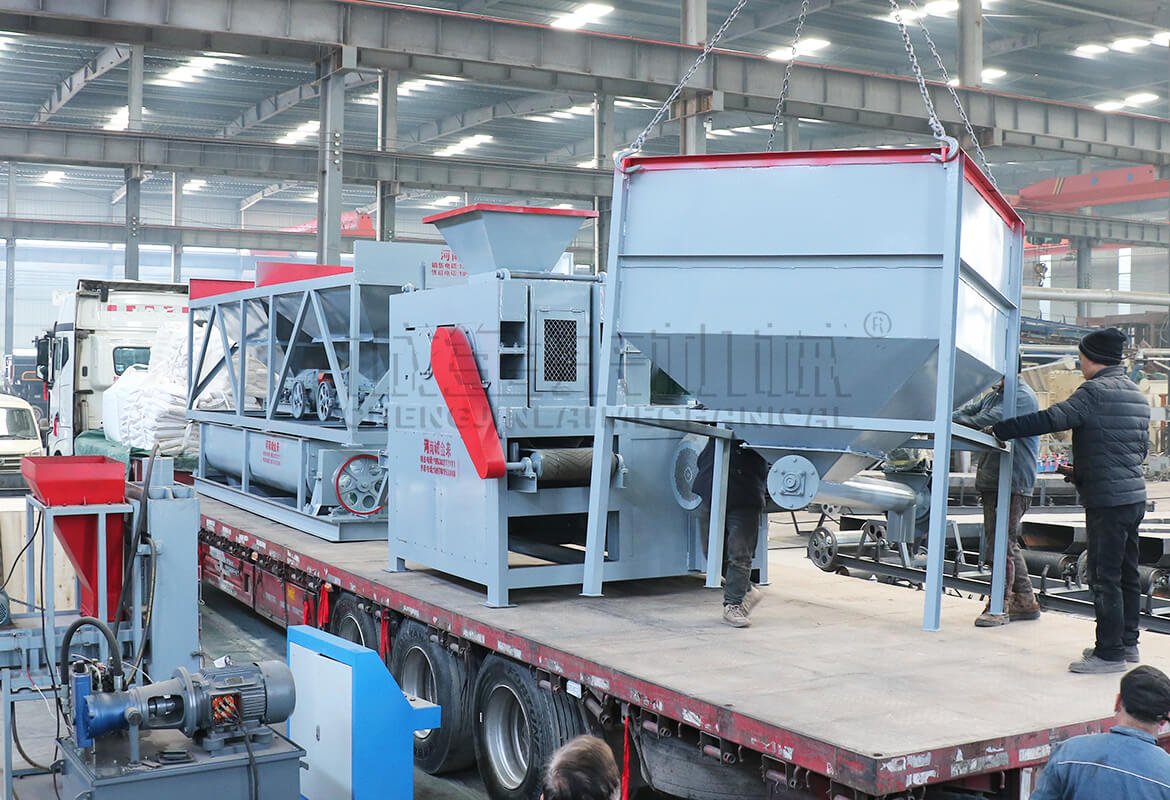 Complete Briquetting Production Line to Saudi Arabia
