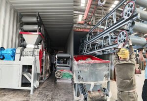 Charcoal Briquette Production Line shipped to Ukraine