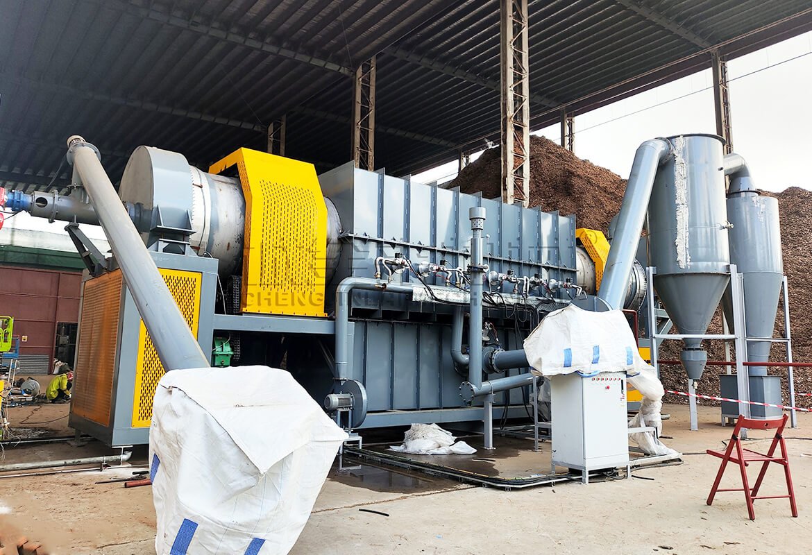 Installation Site of Continuous Carbonization Furnace in Singapore