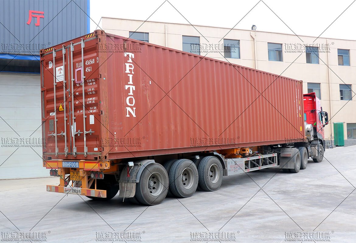 Palm Fibre Charcoal Making Machine  Shipped to Indonesia