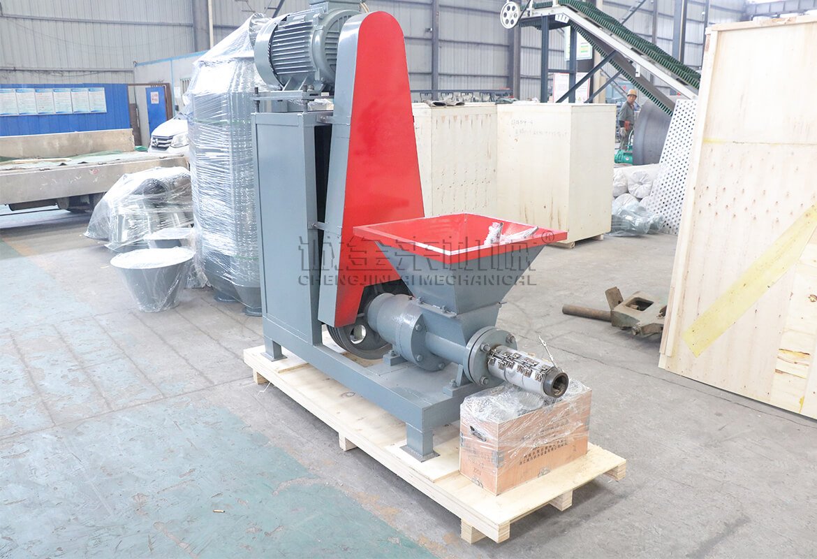 Charcoal Briquette Machine Shipped to India-1 (1