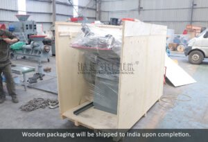 Charcoal Briquette Machine Shipped to India-1 (3)